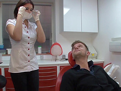 Sexy Female Dentist Likes To Bang Her Patients