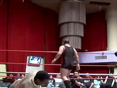 Reality story with wrestling match occurring in the ring