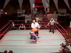 Reality story with wrestling match occurring in the ring