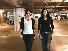 Rita meets her friend in airport and have some fun