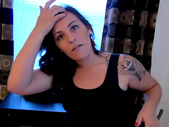 Hardcore POV blowjob and doggy style sex with tattooed Melody Moans