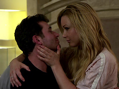 Kayden Kross gets fucked in a hot blowjob and bang action