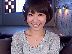 Cock hungry Nanami Kawakami loves having sex with two dicks