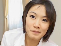 POV video of secretary Ruri Anno pleasuring her boss with her mouth