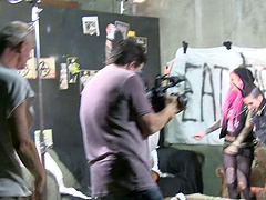 Hot behind the scenes moments with Joanna Angel and Vera Drake