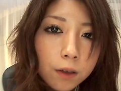 Japanese housewife spreads her legs to be fucked balls deep