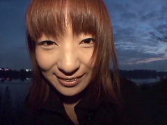 Quickie fucking in outdoors with cum loving babe Akane Mochida