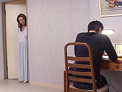 Japanese amateur chick Yumi Kazama moans while getting fucked