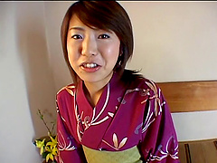 Passionate fucking at home with a trimmed pussy Japanese wife