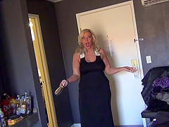 Small tits wife Addie fucked by her husband and his best friend