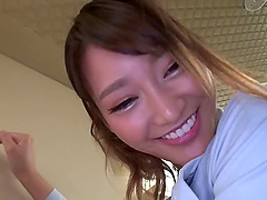 Handsome Japanese amateur Nao Wakana moans during nice fucking