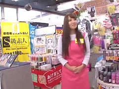 Ayaka Tomoda is dirty little babe who gets boned in a supermarket