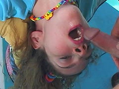 Creaming Channel Lockett's face and drilling her twat doggy style