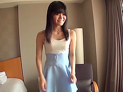 Shy and cute Japanese babe picked up on the street and cum sprayed