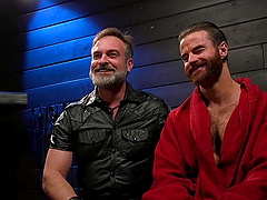 Smoking hot BDSM action with Kristofer Weston and Brendan Patrick