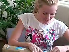 Presents for Gorgeous Blonde Pornstar Sophie Moone