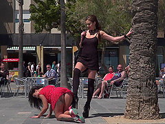 Dirty pornstar Susy Gala loves being humiliated in public