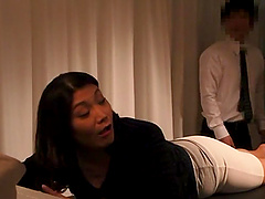 Late night fucking with cock hungry Japanese girl Mimeno Kazuno