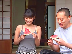 POV video of beautiful Jinguuji Nao giving a sloppy blowjob