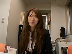 Japanese secretary gets fucked in the office - Seira Moroboshi