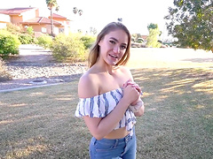 POV video of nice fucking with natural tits cutie Kenzie Madison