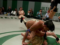 Sexual Wrestling Becomes A Popular Sport Among Lesbians!