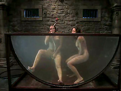 Water Torture and Bondage for Keeani Lei and Delilah Strong