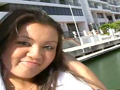 Leilani Lei Randy Asian Slut Getting Butt Fucked on a Yacht